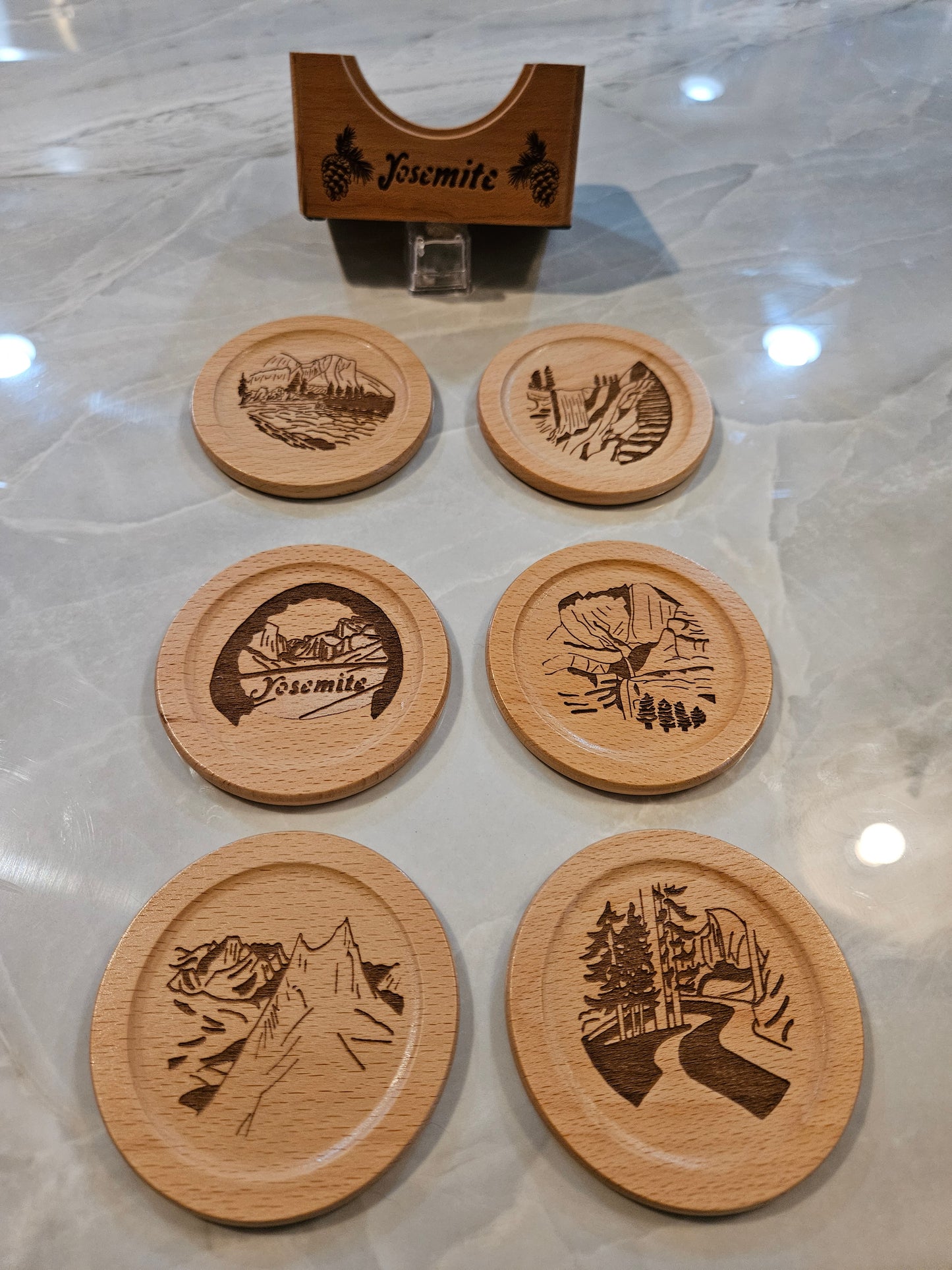 Coaster Set - Yosemite