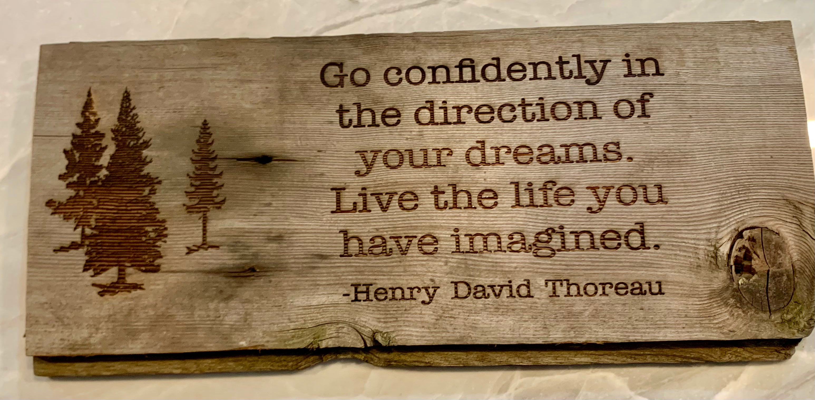 Quote Board - Henry David Thoreau