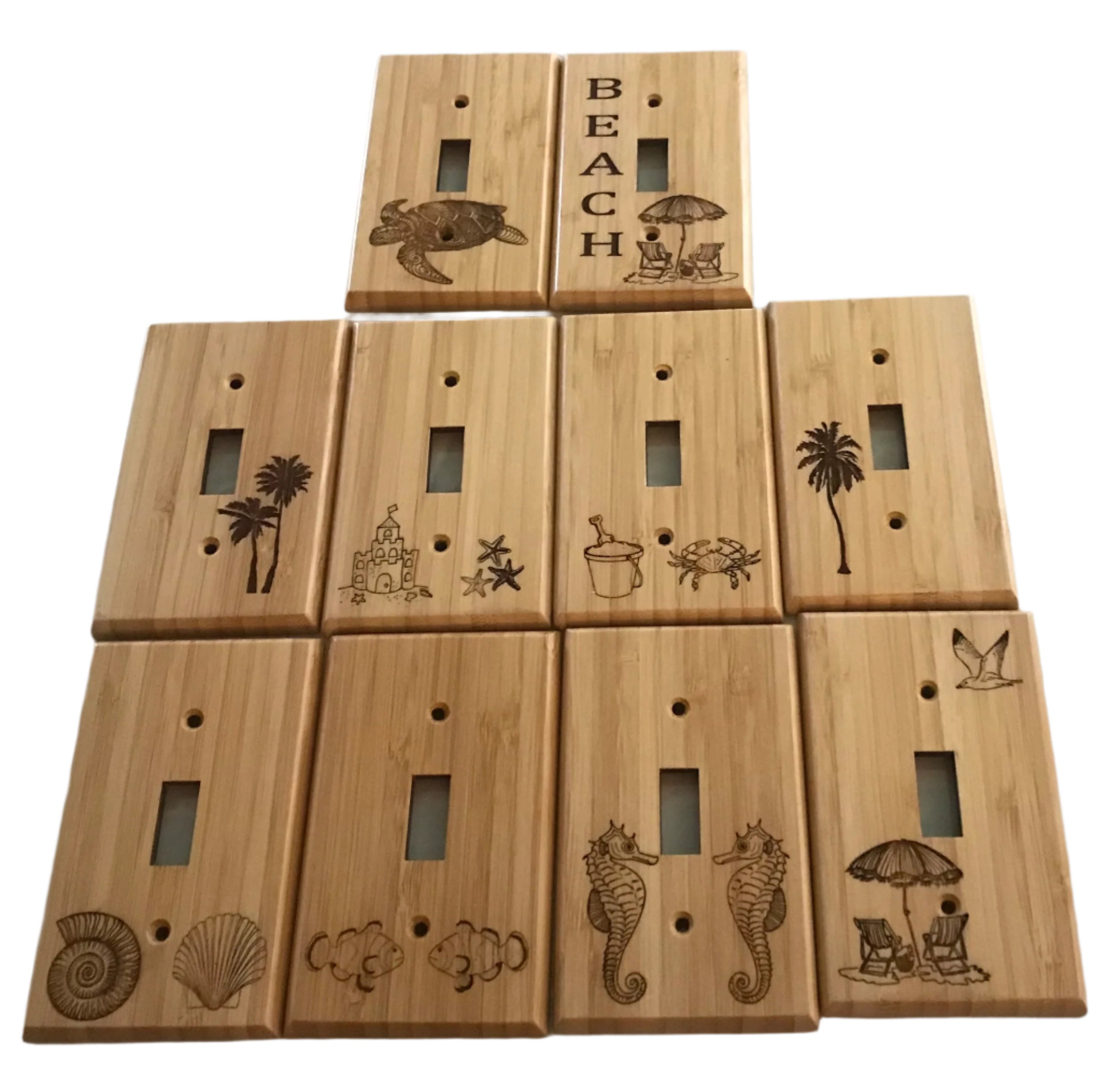 Light Switch Covers - Seashore Lovers