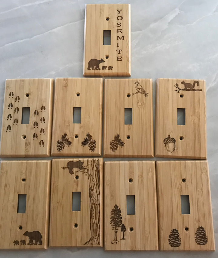 Light Switch Covers - Nature Lovers