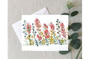 Greeting Cards - Indian Paintbrush