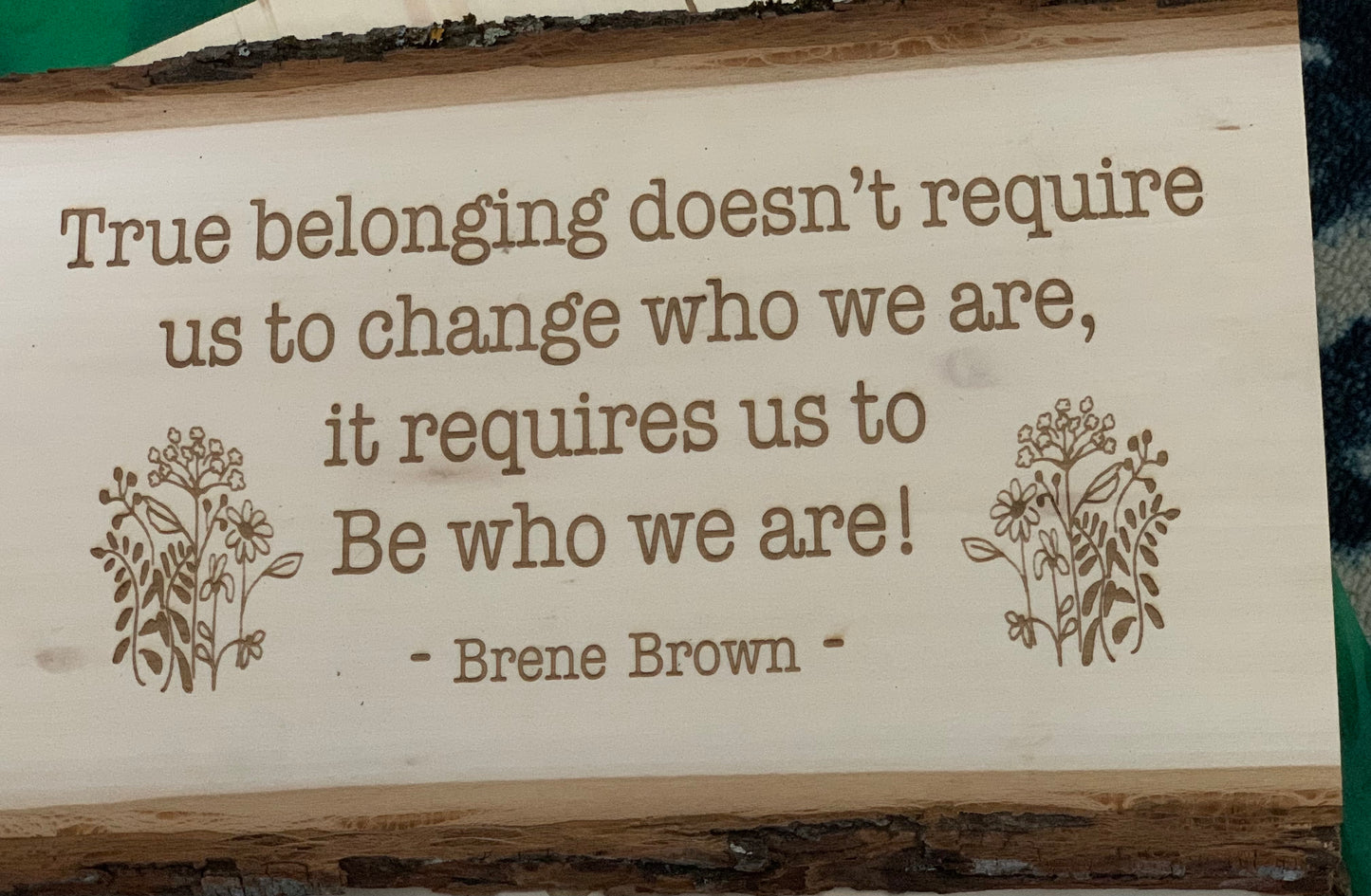 Quote Board - Brene Brown