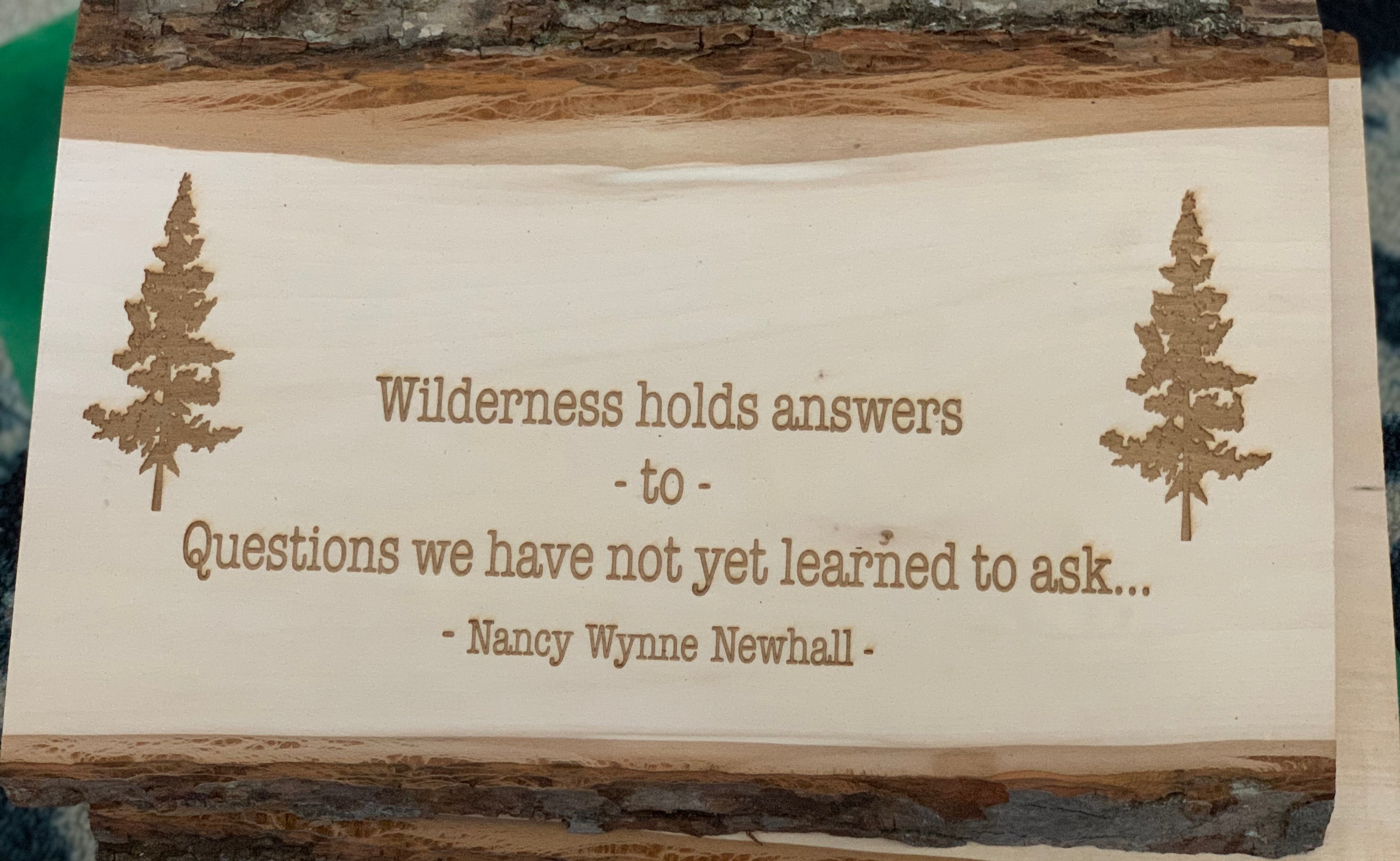 Quote Board - Nancy Wynn Newhall
