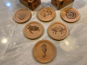 Coaster Set - Beach Theme