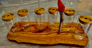 Beverage Glasses with lid and straw