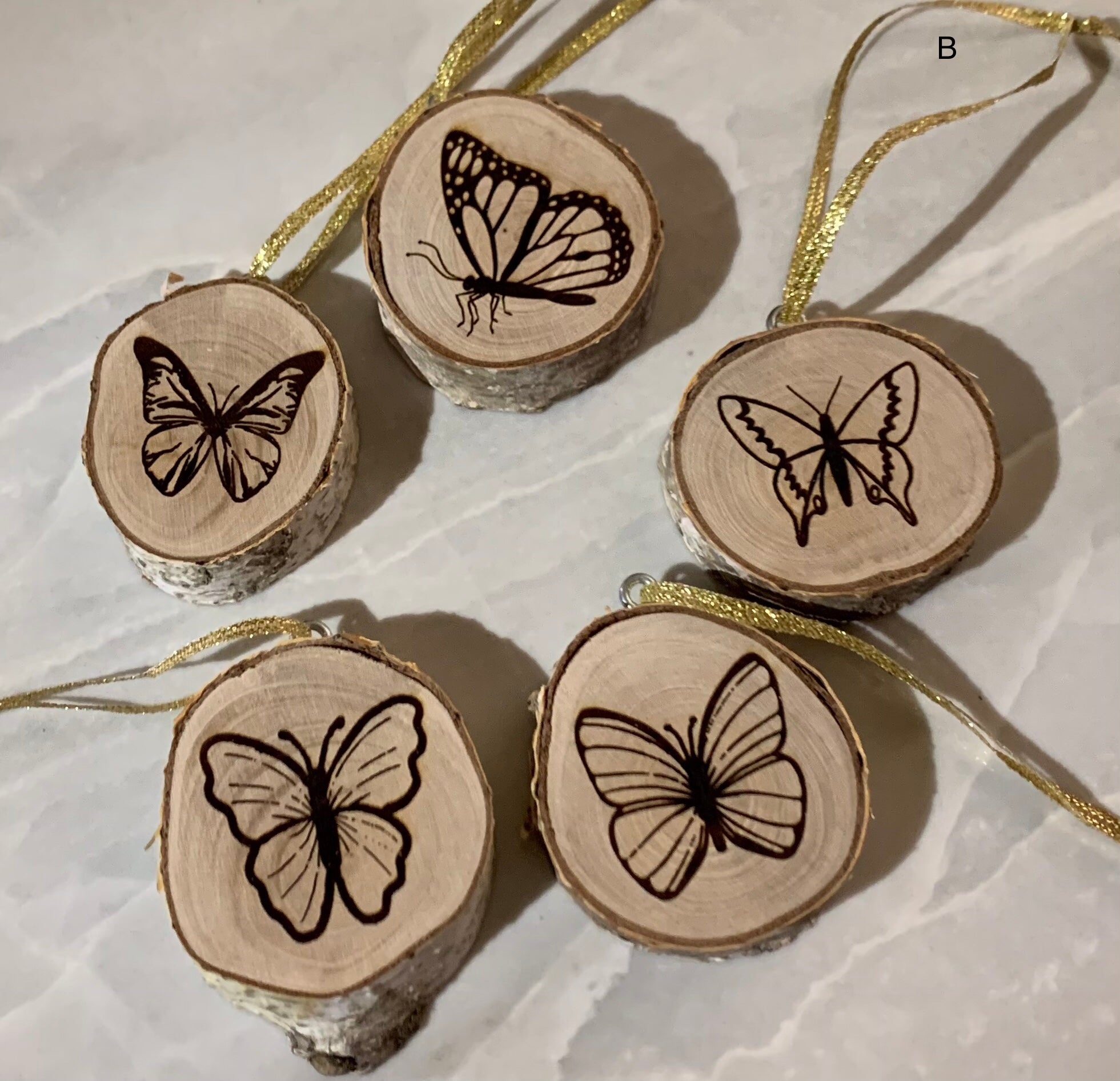 Ornaments - Butterflies Two Sets to Choose from