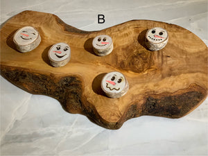 Magnets - Funny Snowman Faces