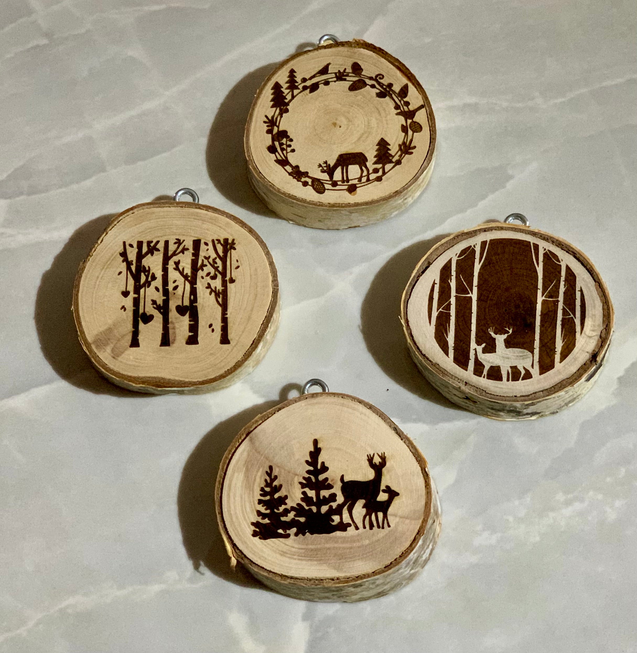 Ornaments - Forest Designs