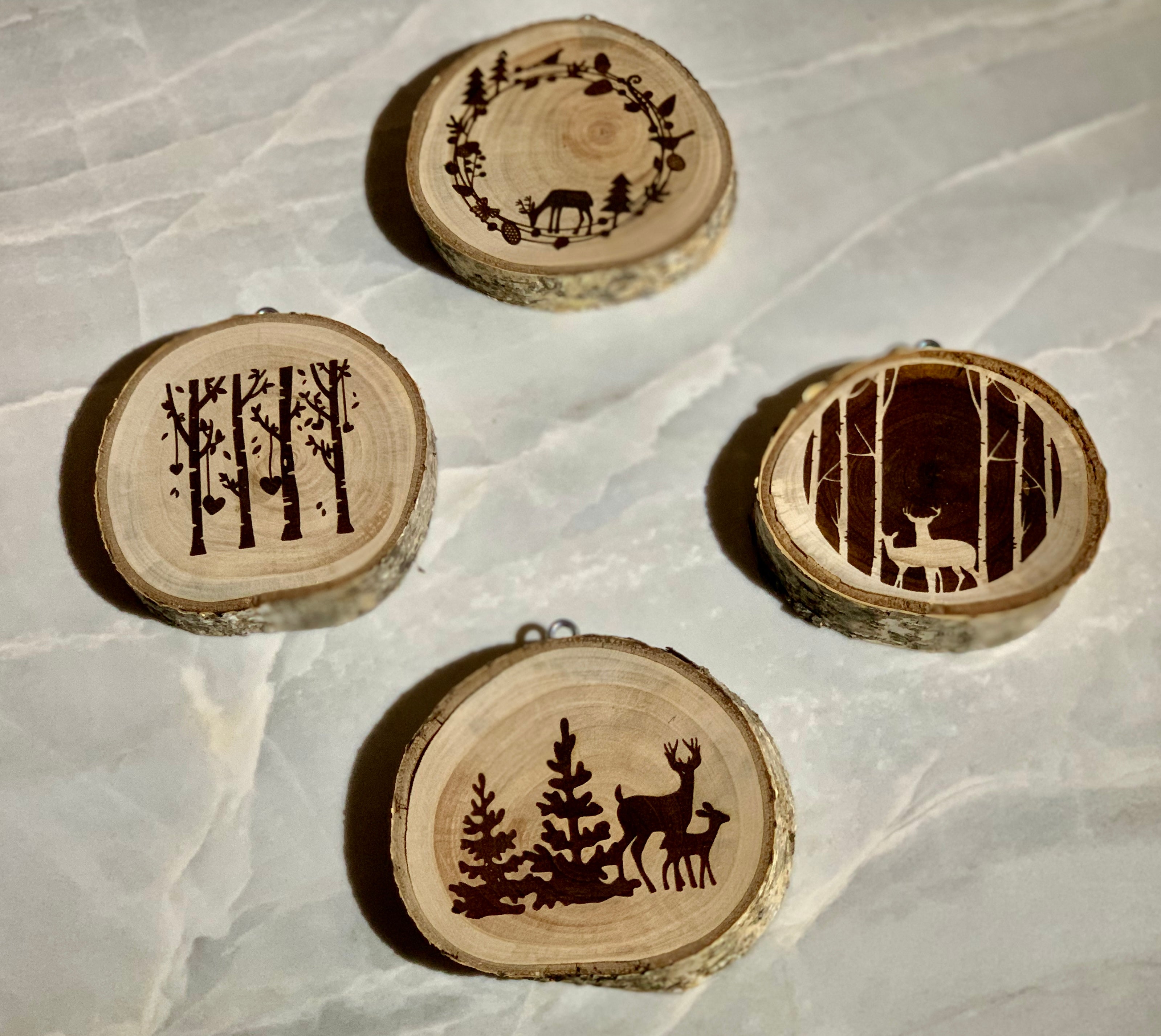 Ornaments - Forest Designs