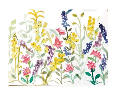 Wildflower Cotton Tea Towels- This design is Goldenrod grown in meadows throughout the spring summer months.
