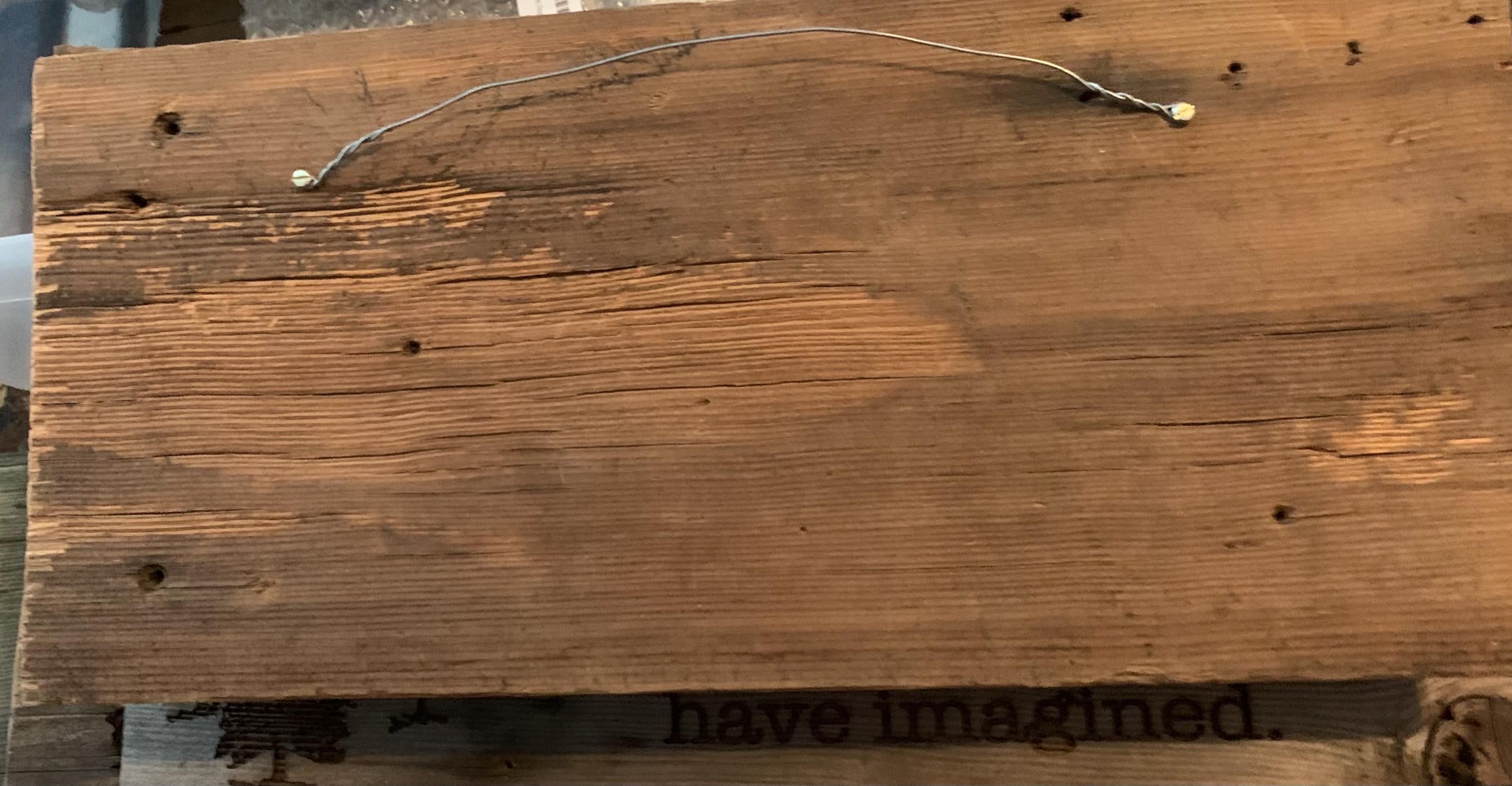 Nancy Newhall Wilderness Quote Board Rustic Outdoor Decor Sign Engraved on Reclaimed Wood