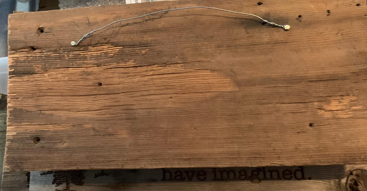 Nancy Newhall Wilderness Quote Board Rustic Outdoor Decor Sign Engraved on Reclaimed Wood
