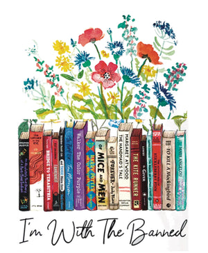 Perfect for your bookclub gals
 original water color by Anne
5x7” heavy card stock
blank inside for your own message