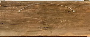 Personalized Custom Barn Wood Sign Rustic Farmhouse Wall Decor (17" x 7")