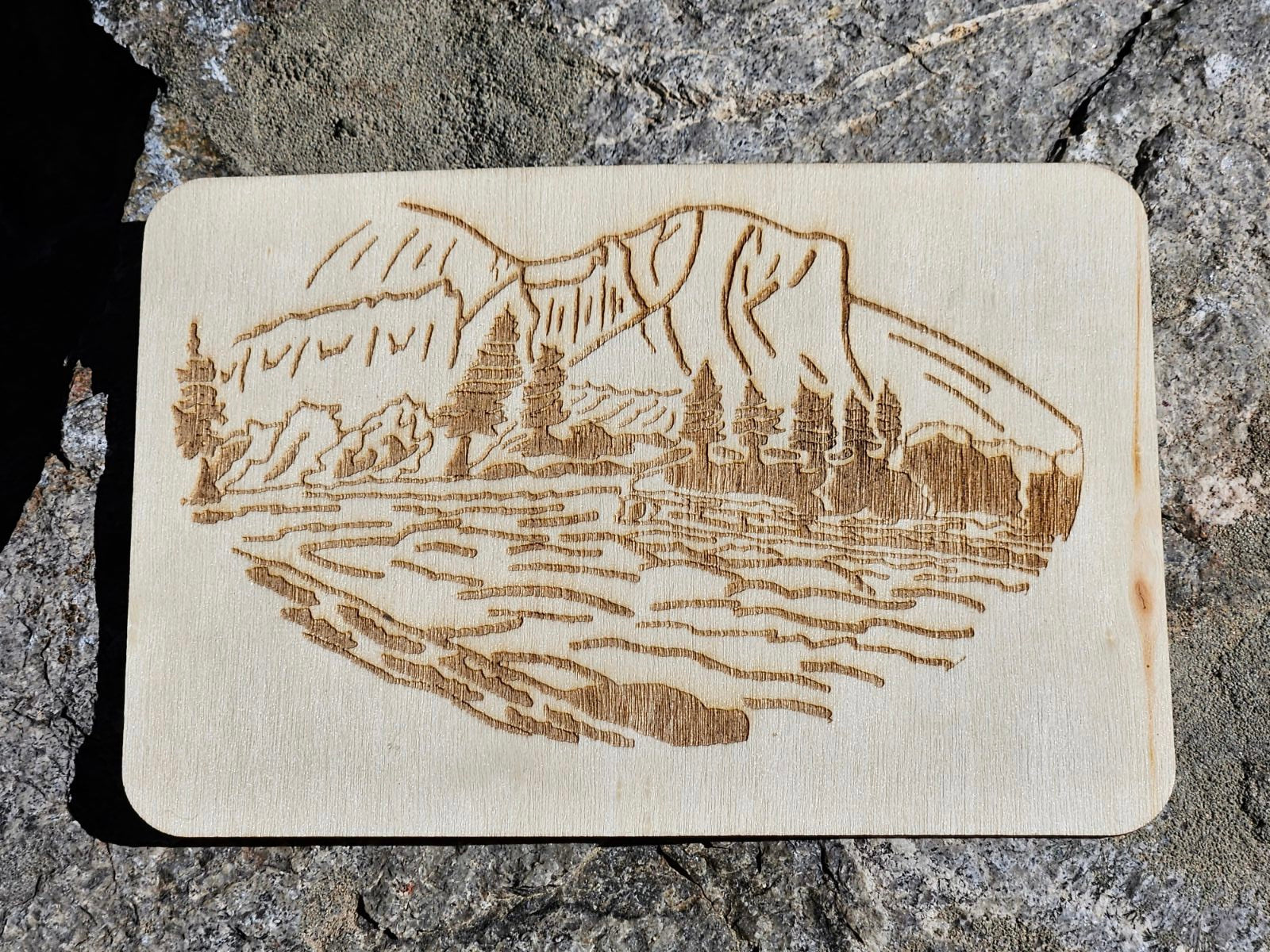 Etchings of Yosemite