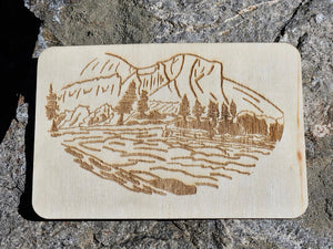 Etchings of Yosemite